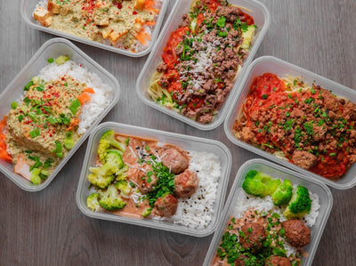 Bennobox Healthy meal prep delivered across Liverpool ready meals meatballs