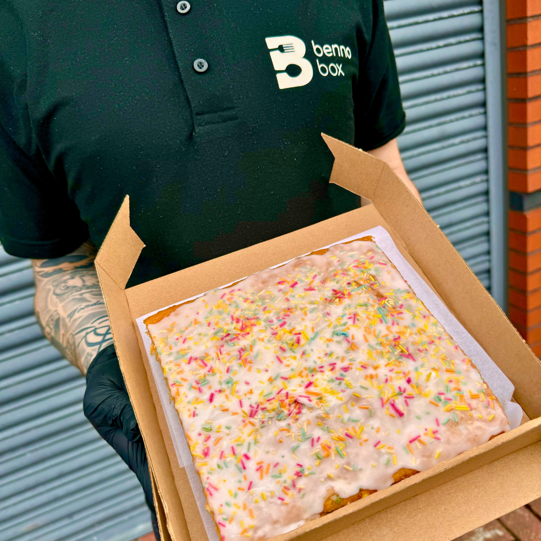 Protein Birthday Cake Tray