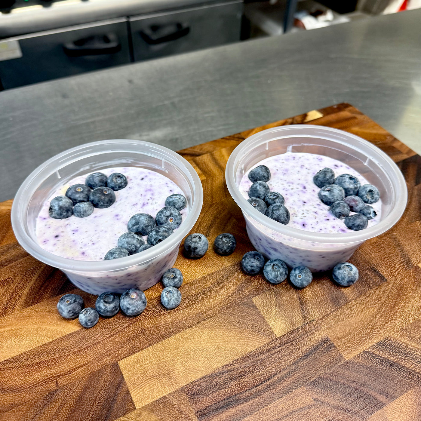 High Protein Chia Pudding Pots