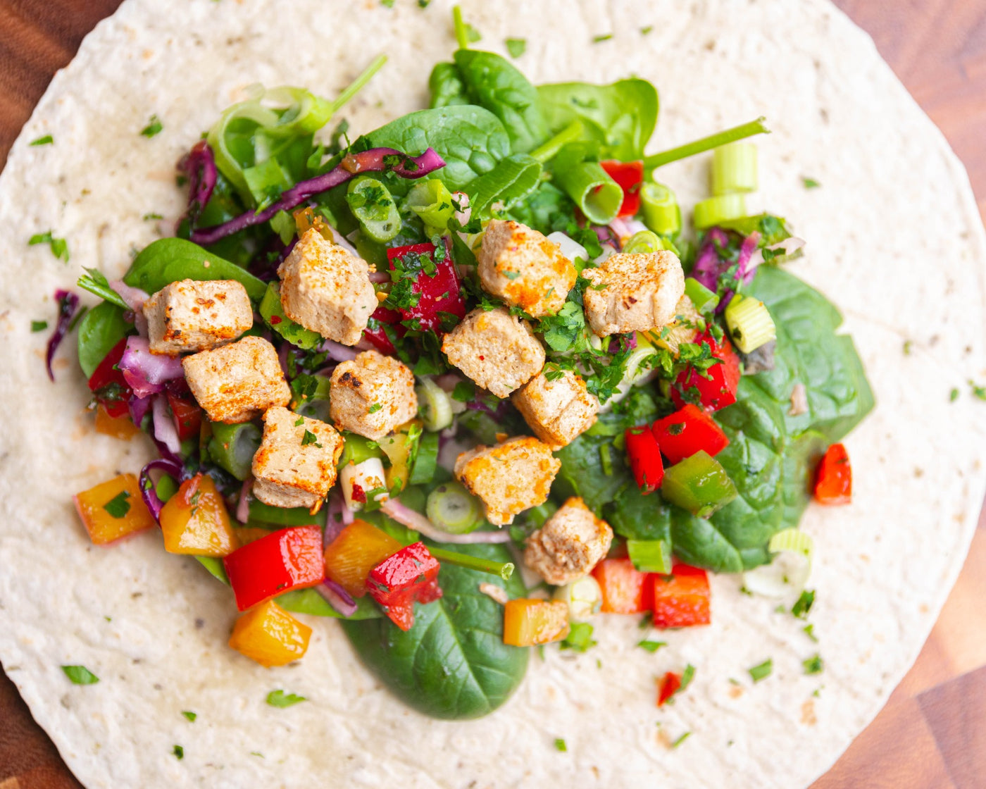 Vegan Chicken Wrap (5 wraps)